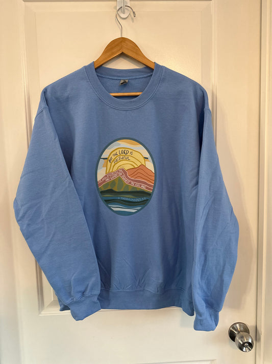 The Lord is faithful | crewneck
