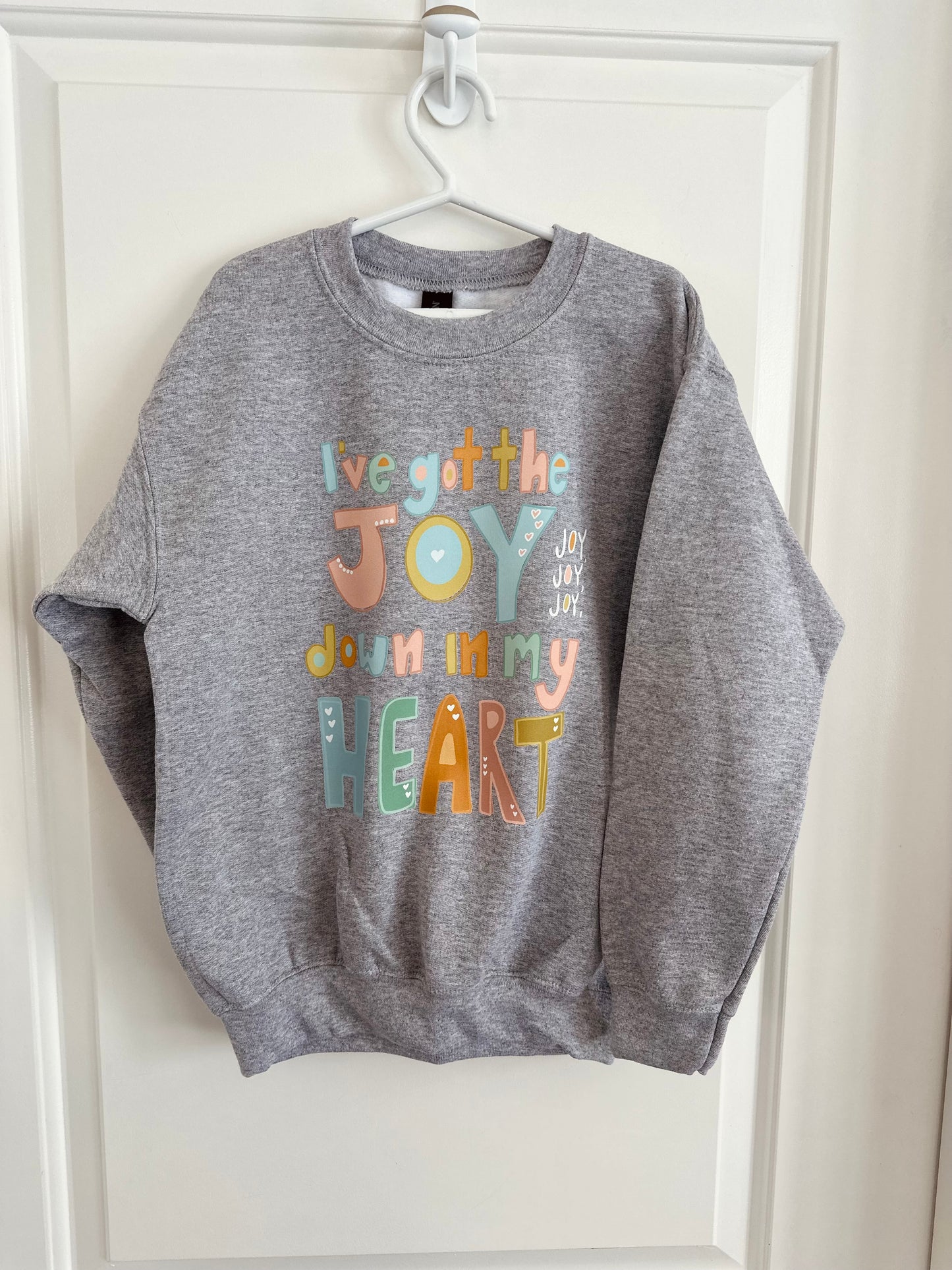 “I’ve got the joy, joy, joy, joy down in my heart”