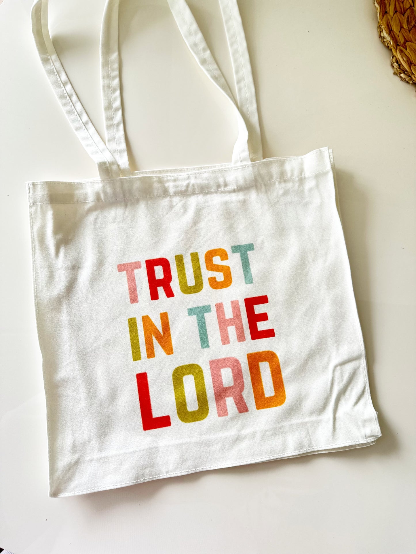 Tote Bag “trust in the Lord”