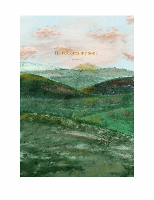 8x10 Art Print | framed optional |