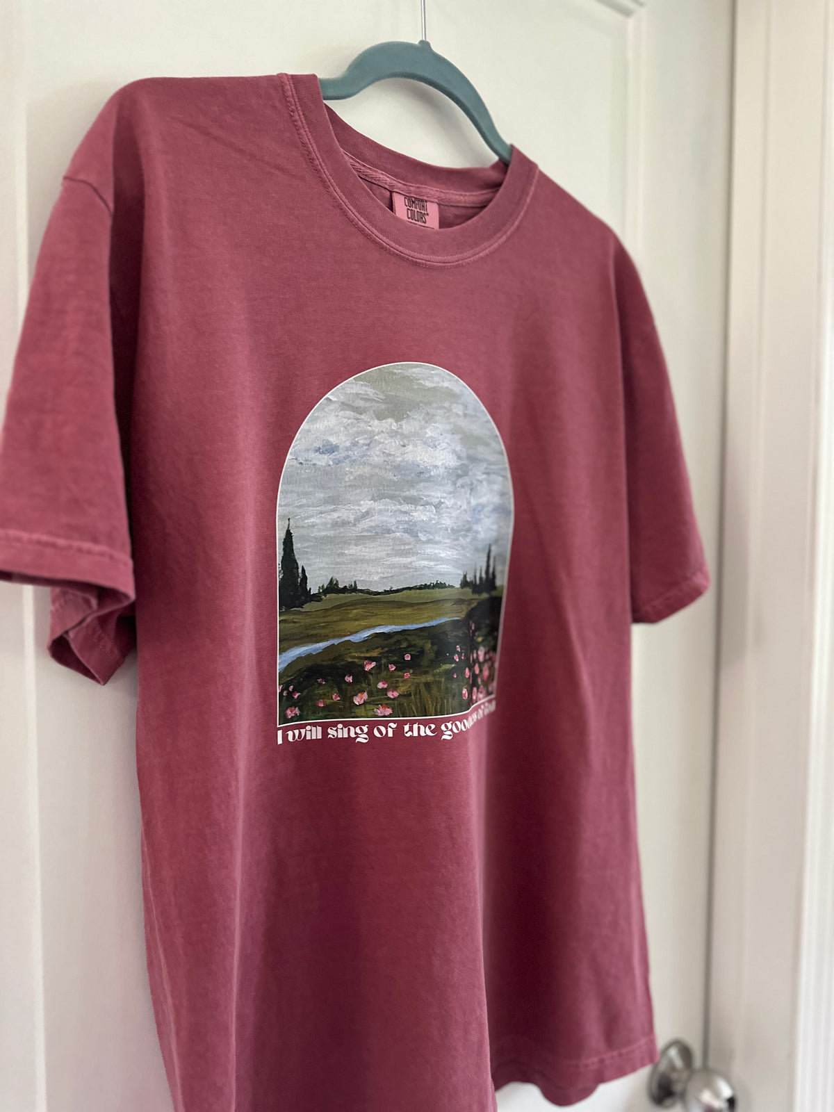 I will sing of the goodness of God | Comfort Colors Tshirt (Copy)