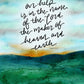 8x10 Art Print | framed optional |