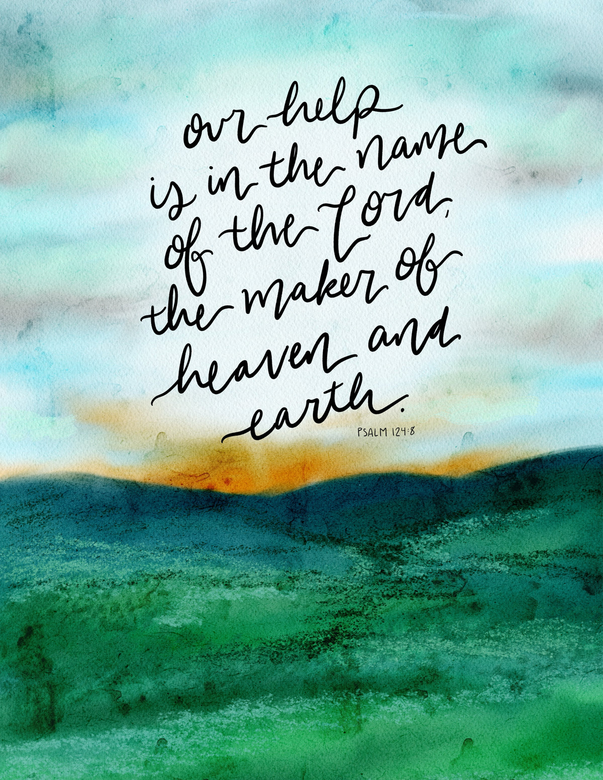 8x10 Art Print | framed optional |
