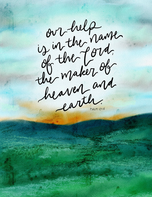 8x10 Art Print | framed optional |