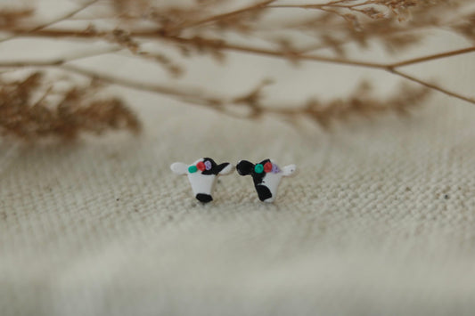 Cow Earrings