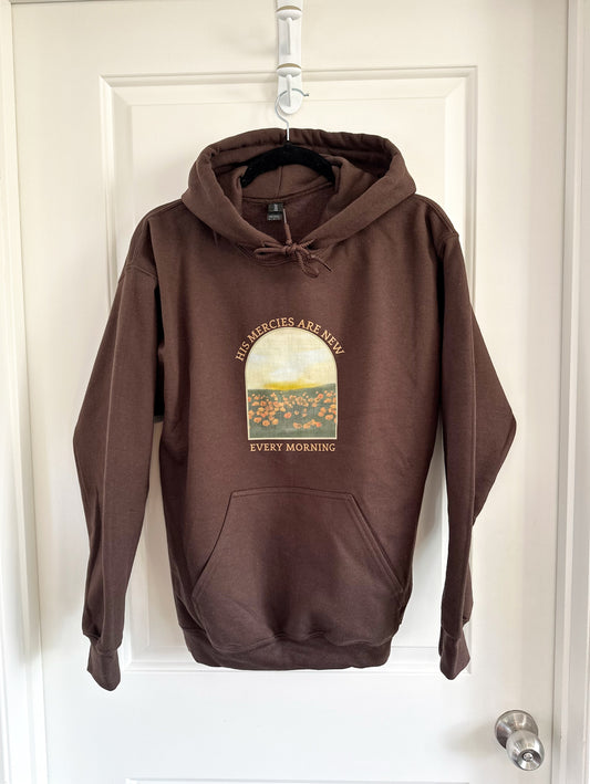 His mercies are new every morning | hoodie