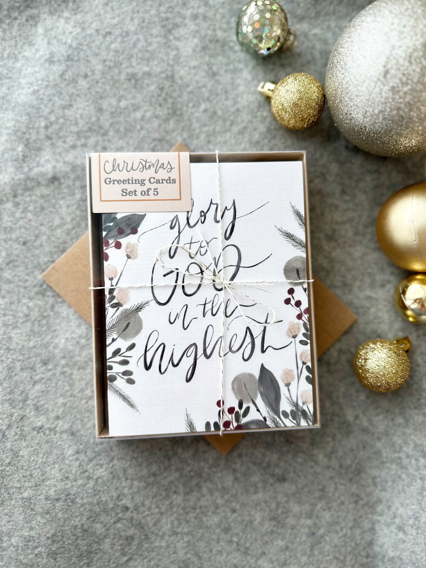 Greeting Card | Christmas | Glory to God in the highest