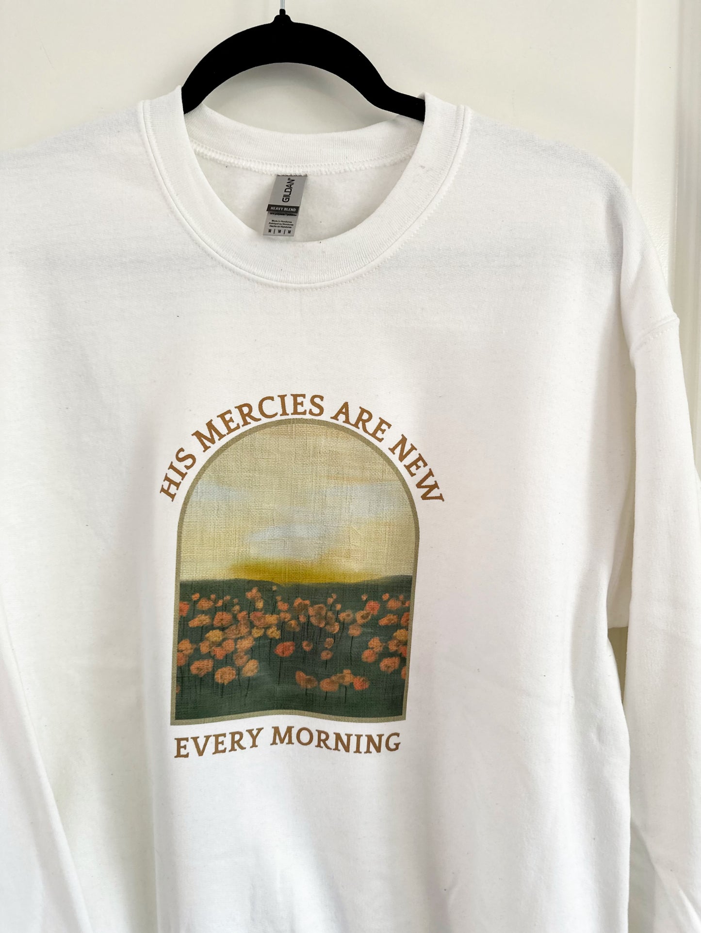 His mercies are new every morning | crewneck