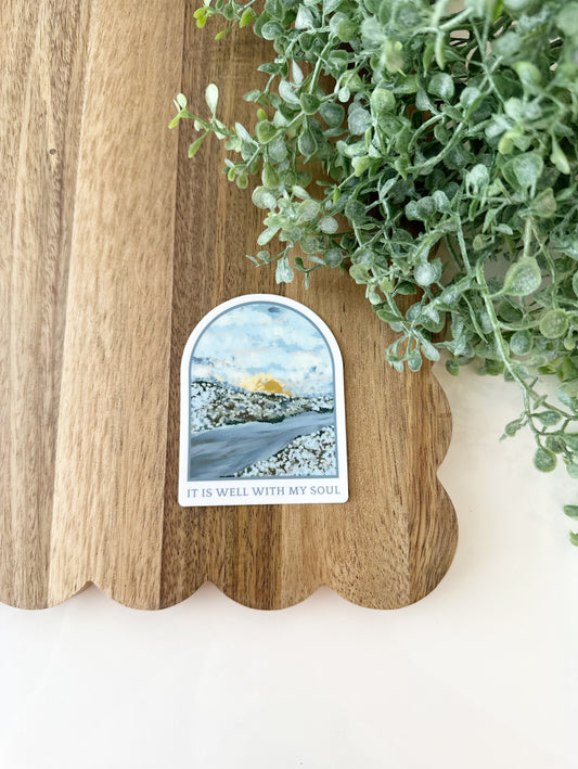 It is well with my soul | vinyl sticker