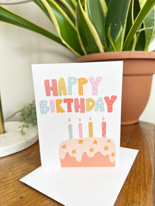 Greeting Card • Happy birthday