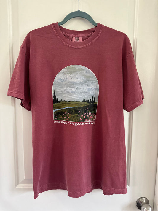 I will sing of the goodness of God | Comfort Colors Tshirt (Copy)