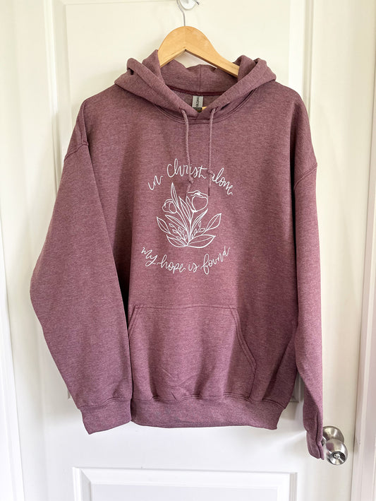 In Christ alone my hope is found | hoodie