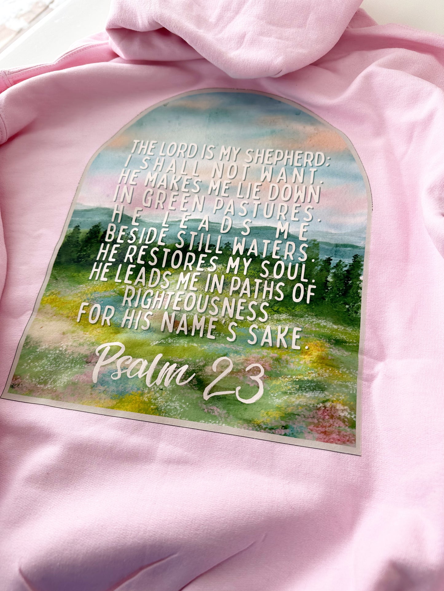 He restores my soul | hoodie