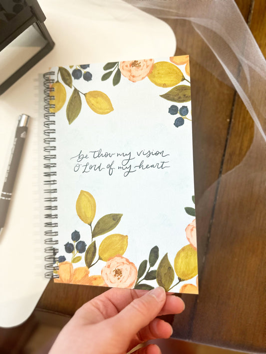 Undated weekly planner  | Be Thou my vision, O Lord of my heart