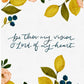 8x10 Art Print | framed optional |