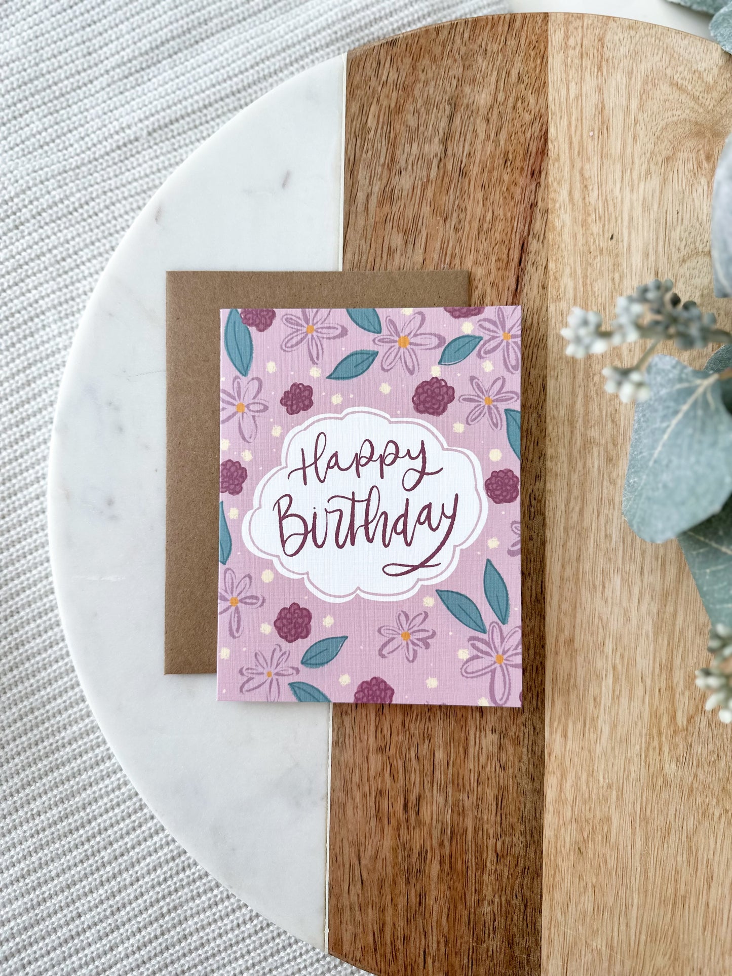 Cards and envelope | Happy Birthday