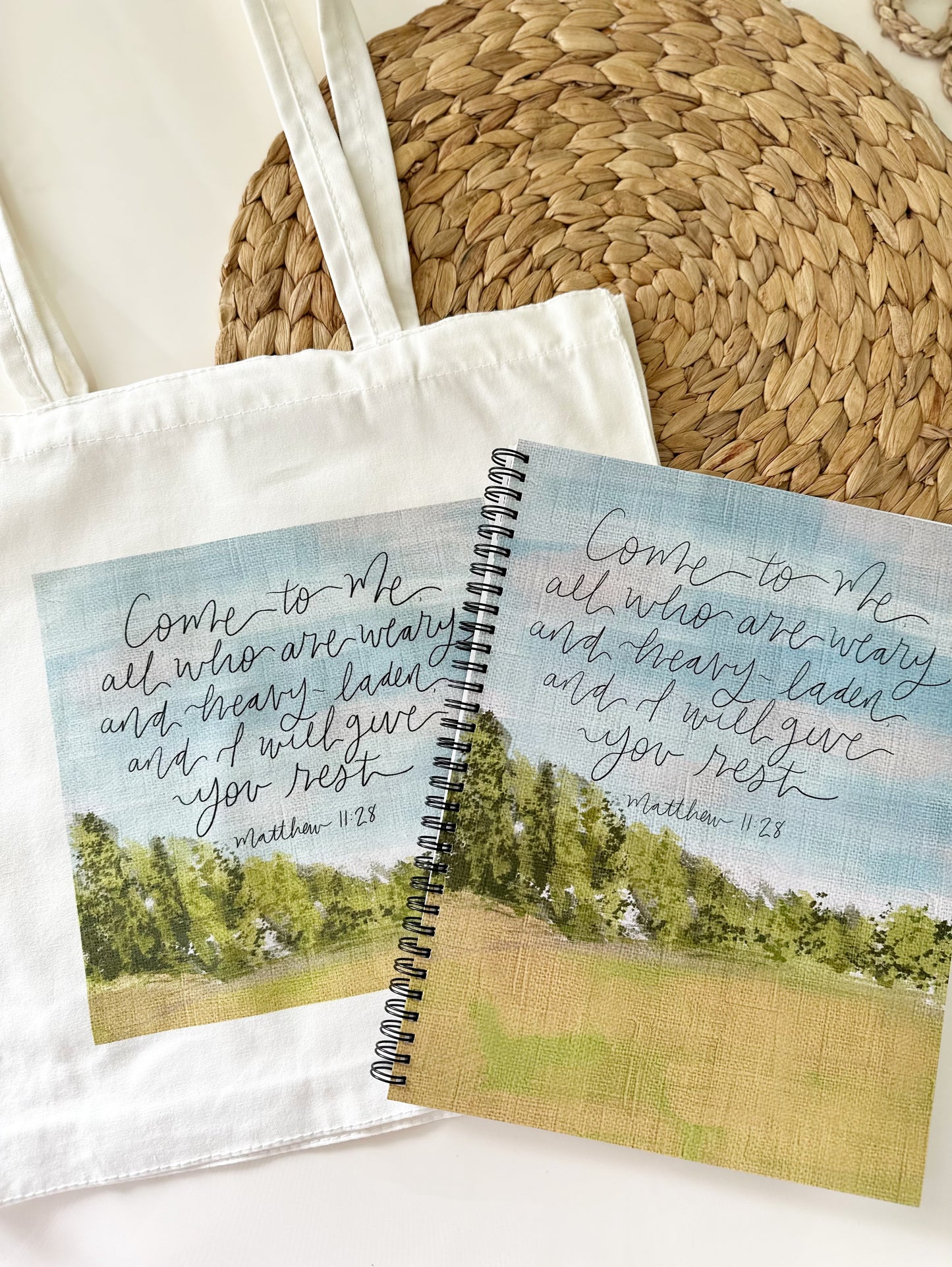 Tote Bag “come to Me all who are weary”