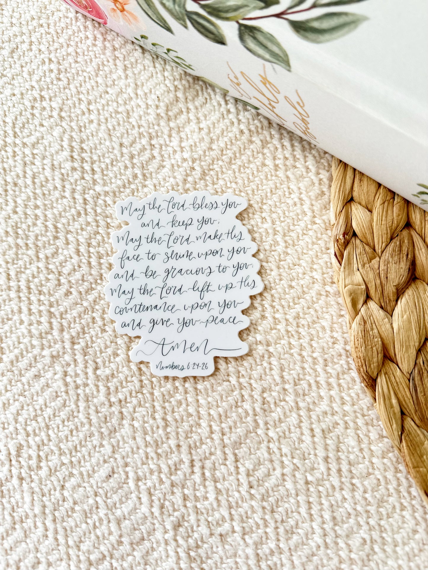 Sticker and Magnet | May the Lord Bless you and keep you...