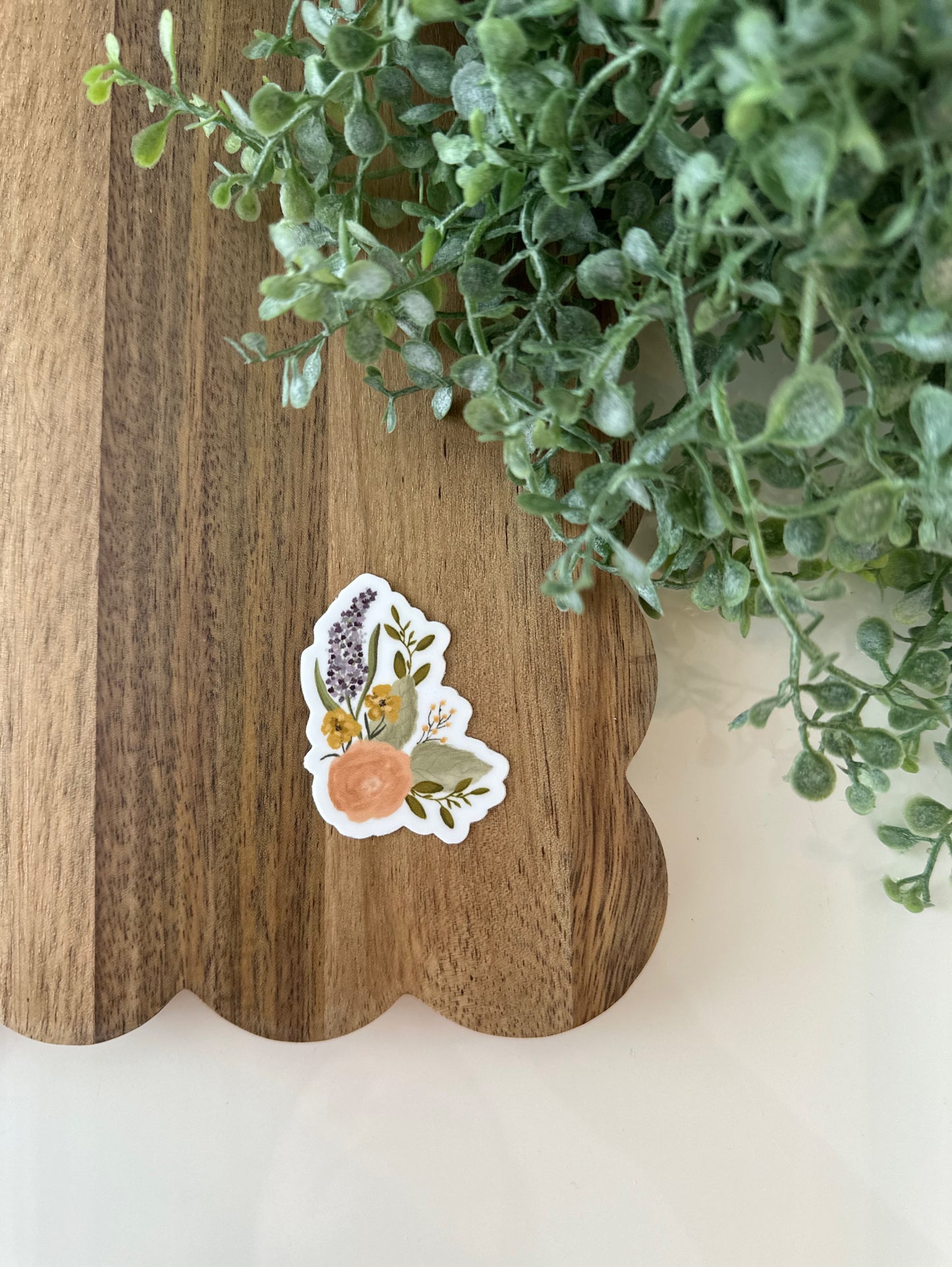Peachy Bloom | vinyl sticker
