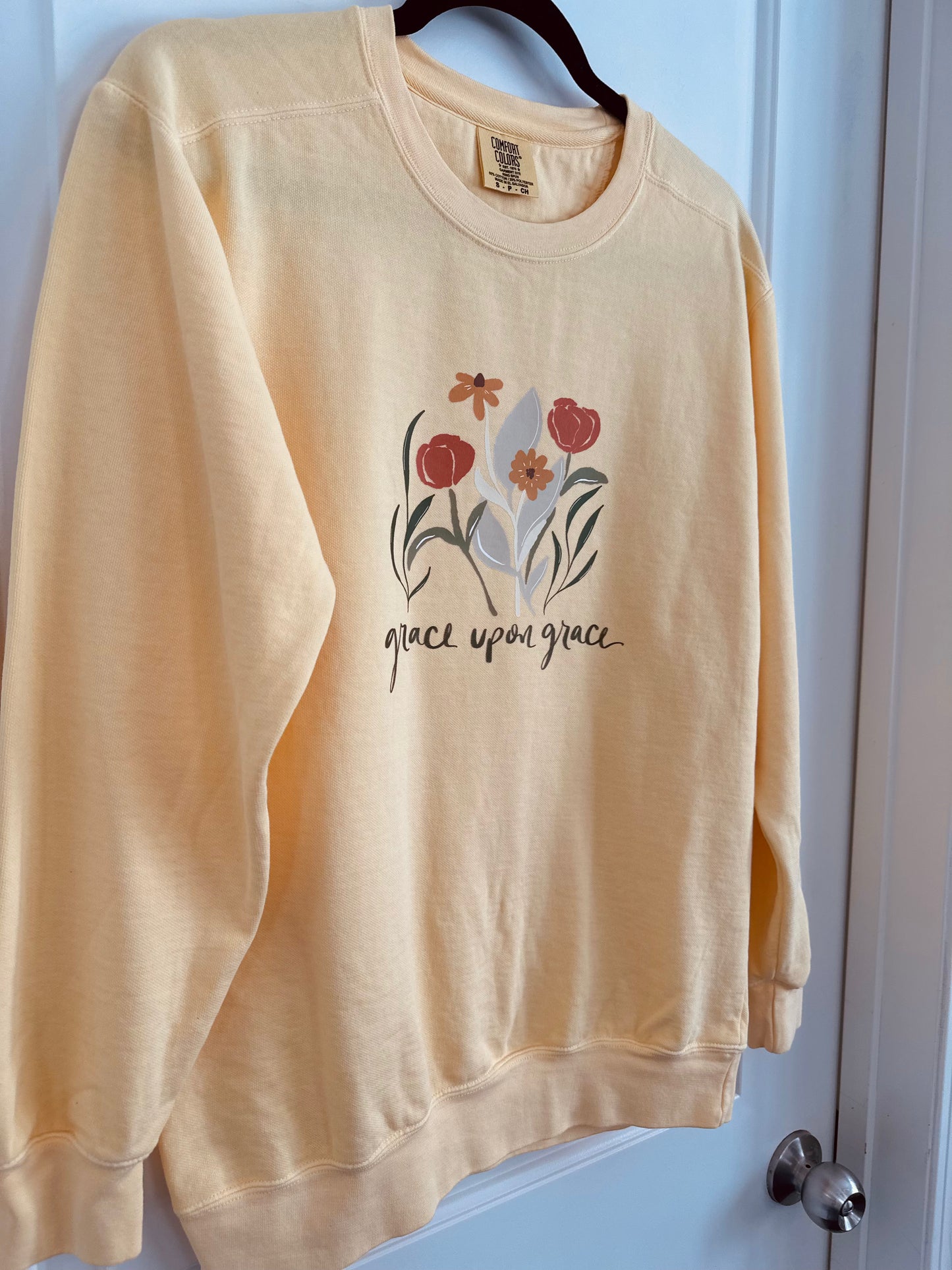 Grace upon Grace | Comfort Colors Crewneck