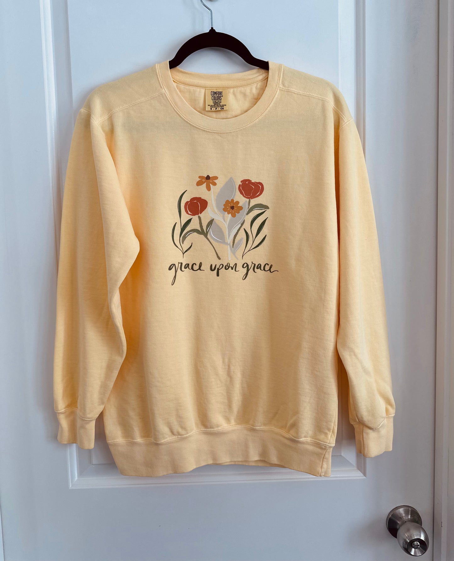 Grace upon Grace | Comfort Colors Crewneck