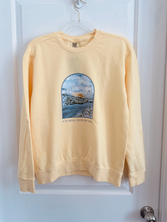 It is well with my soul | Comfort Colors Crewneck