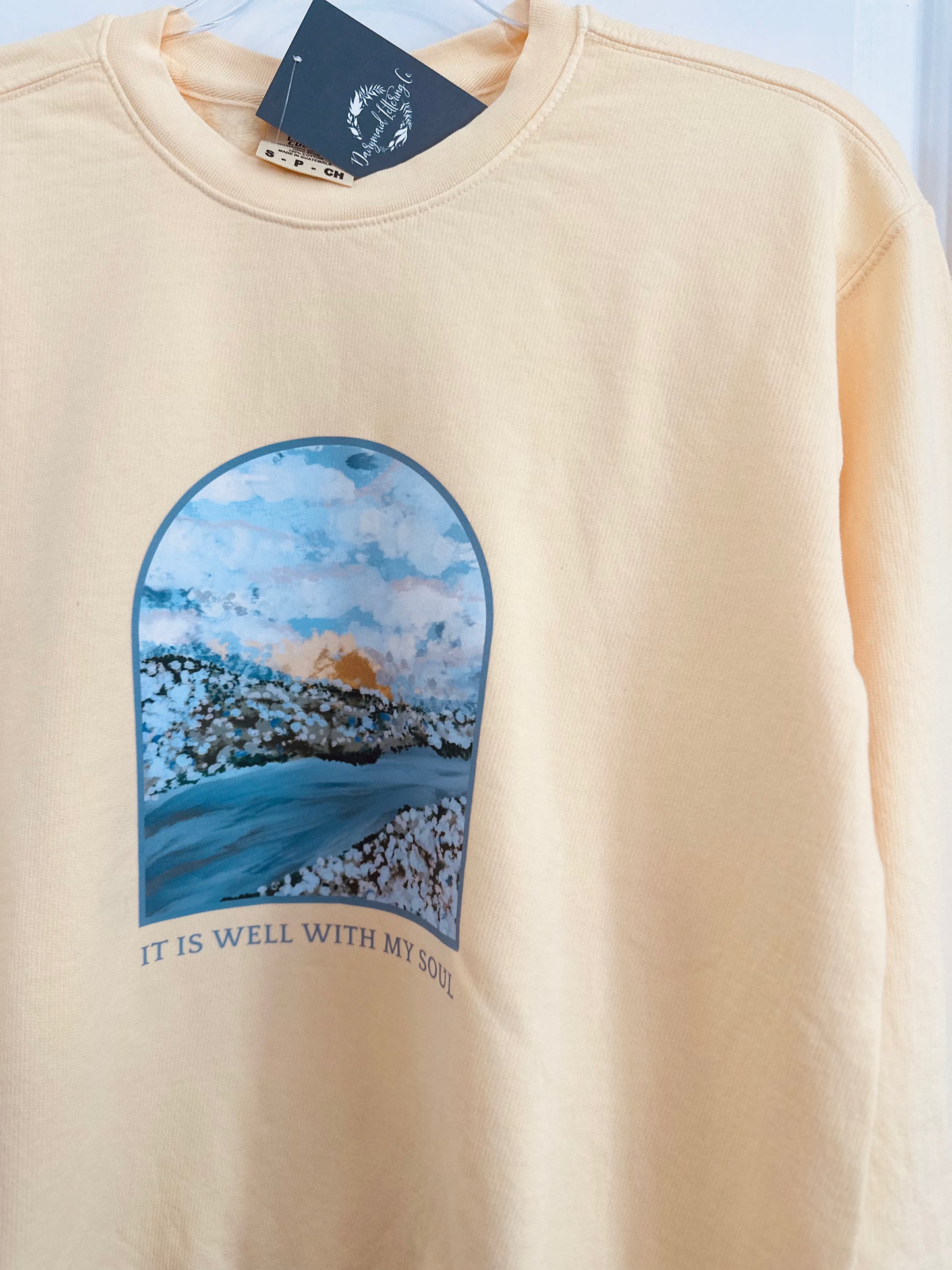It is well with my soul | Comfort Colors Crewneck