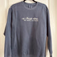 In Christ alone by hope is found | Comfort Colors Crewneck