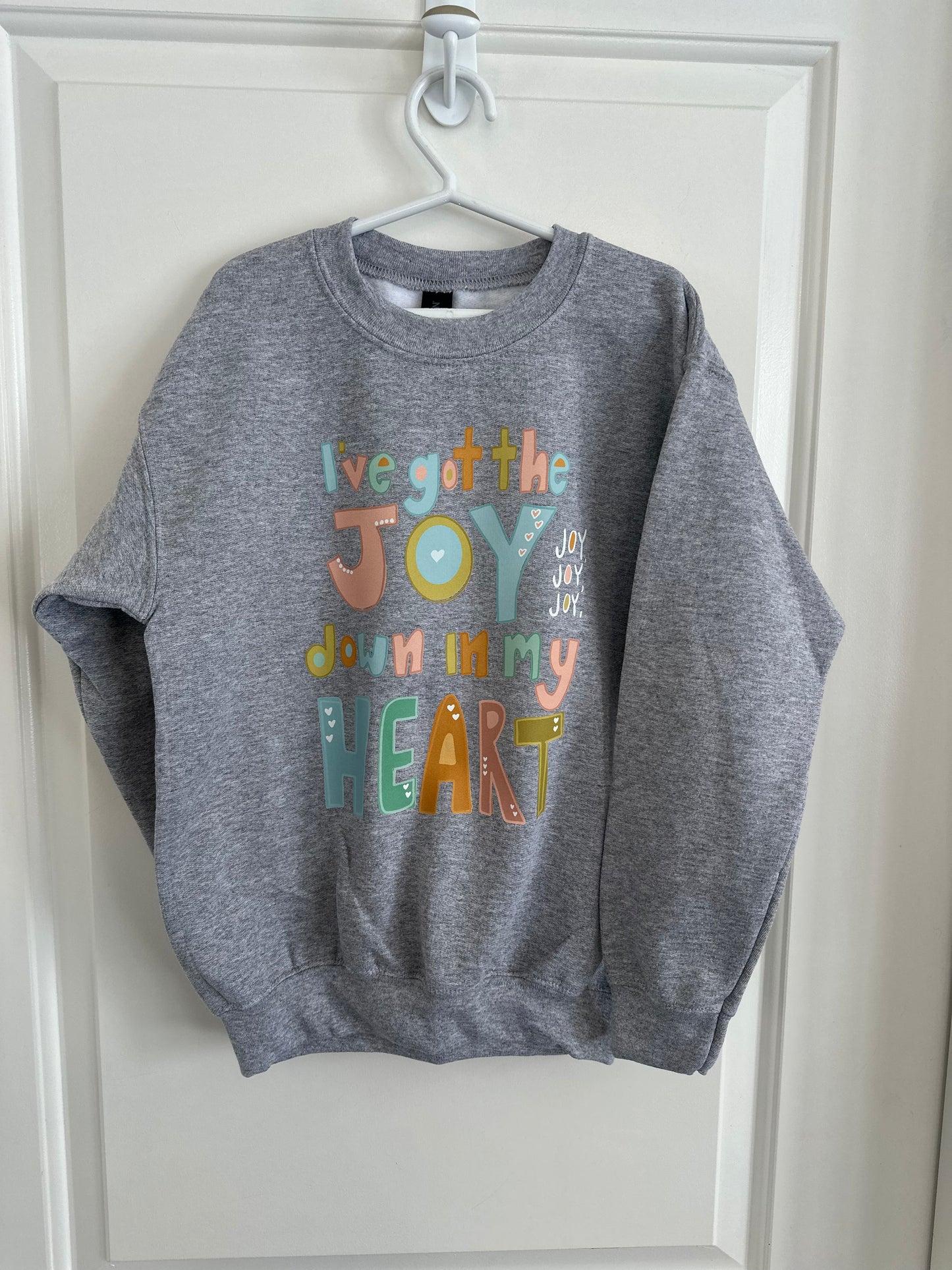 “I’ve got the joy, joy, joy, joy down in my heart”