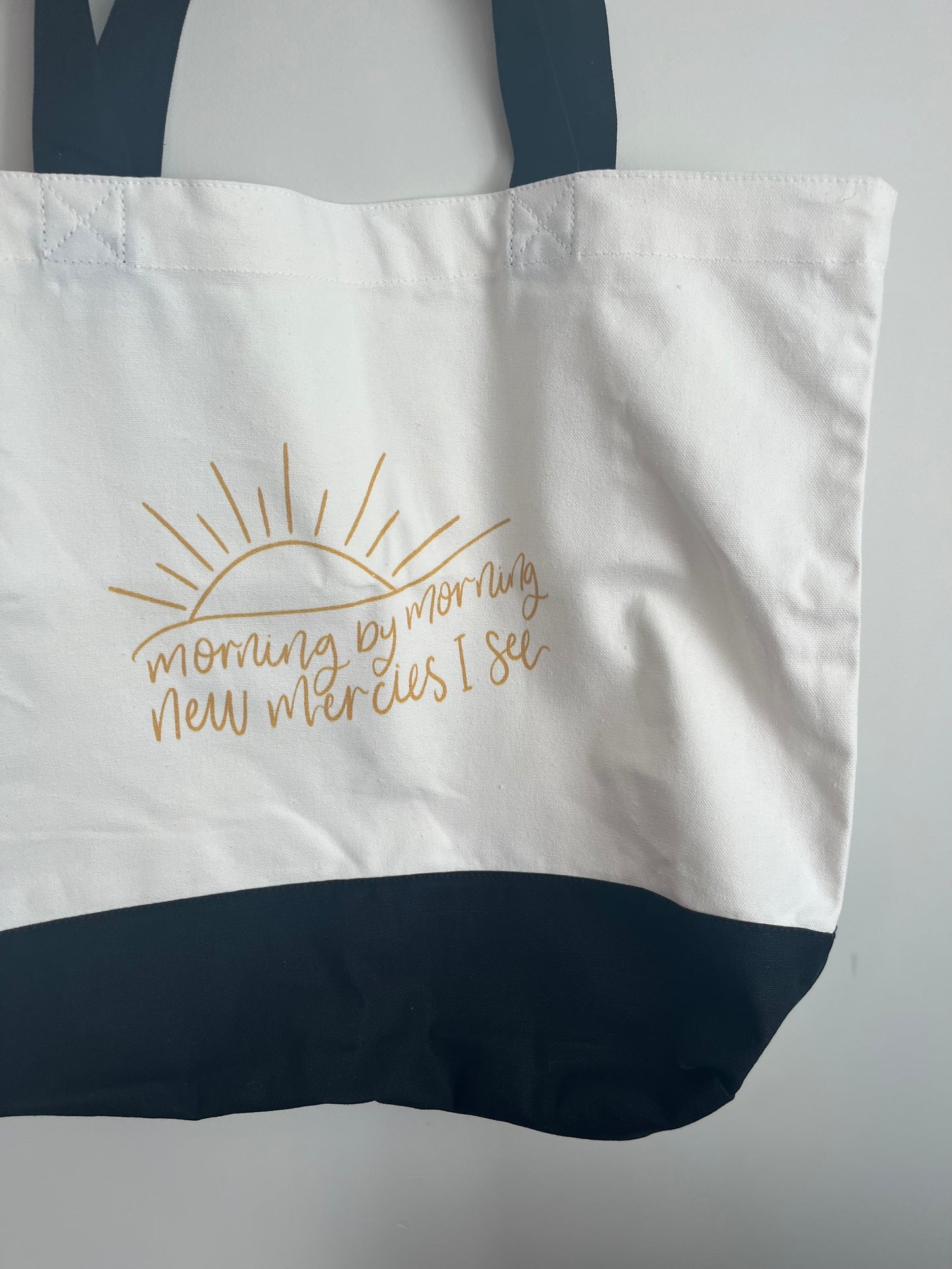 Tote Bag “morning by morning”