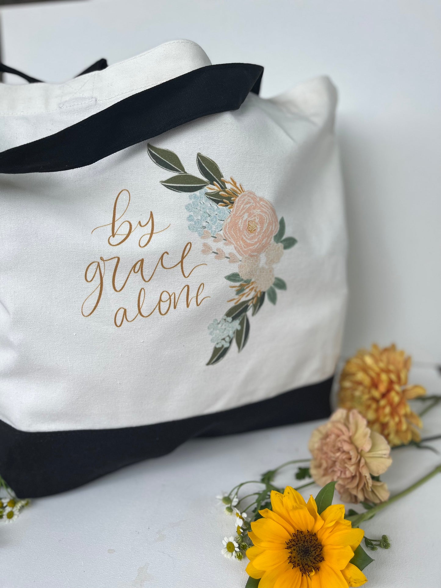 Tote Bag “by grace alone”