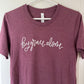 T Shirt | By grace alone . size small, medium, large