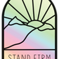 Vinyl Sticker | Holographic | Stand Firm