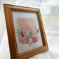 Vintage Frame and 8x10 Art Print