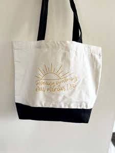 Tote Bag “morning by morning”
