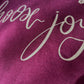 T Shirt | Choose Joy size small