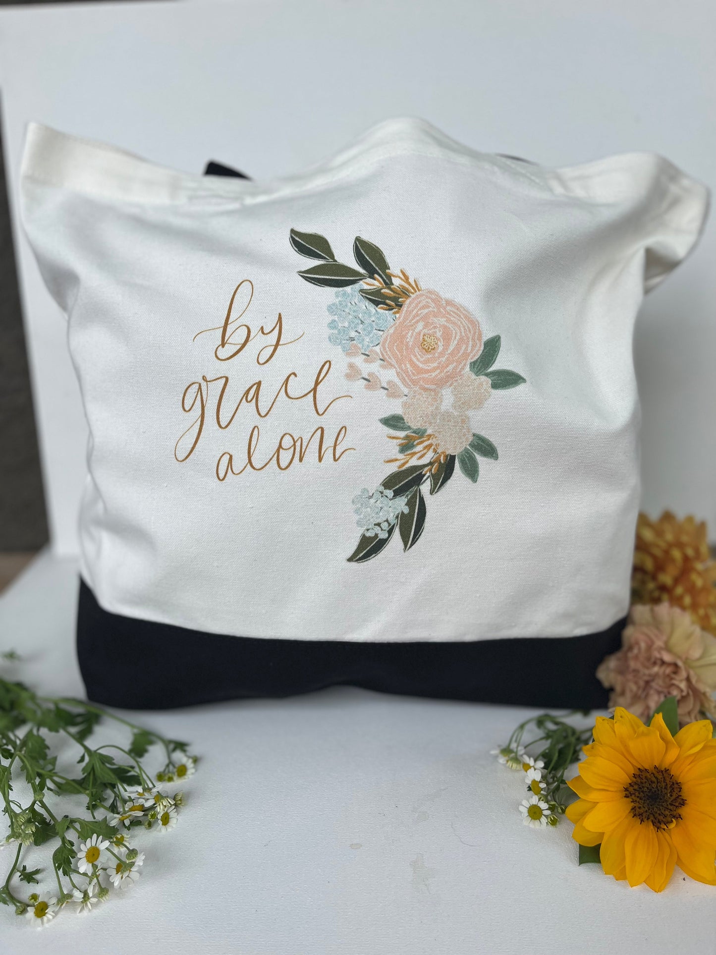 Tote Bag “by grace alone”