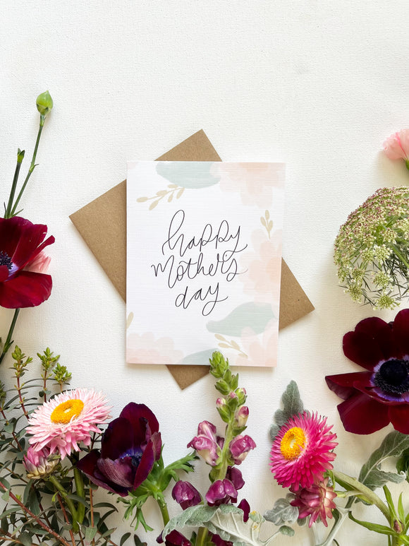 Cards and envelope | Floral  | Happy Mother’s Day
