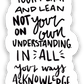 Vinyl Sticker | Trust in the Lord with all your heart |  proverbs 3:5-6 |