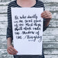 8x10, 11x14 | Calligraphy Print | Psalm 91:1 | He who dwells in the secret place of the Most High shall abide...| Physical Print