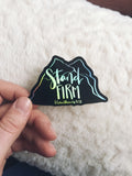 Vinyl Sticker | STAND FIRM |  1 Corinthians 15:58 | Holographic | christian sticker | Laptop Sticker | sticker