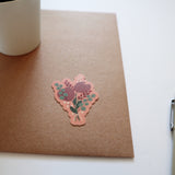 Vinyl Sticker |floral