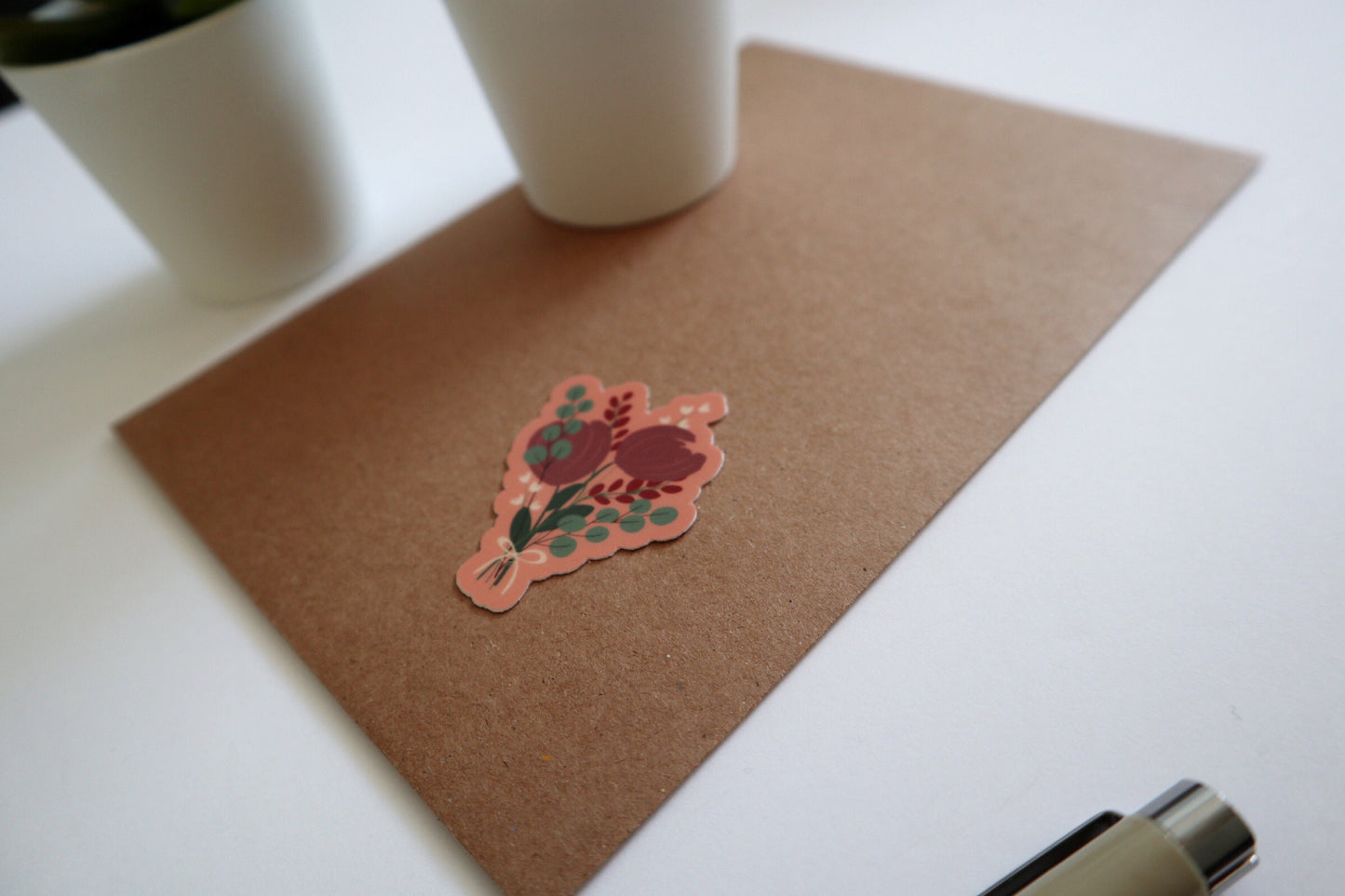 Vinyl Sticker |floral