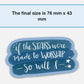 Vinyl Sticker | If the stars were made to worship, so will I | christian sticker | laptop sticker |