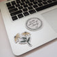 Vinyl Sticker | The Lord will guide you always | Isaiah 58:11 | christian sticker | Laptop Sticker | Floral