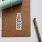 Vinyl Sticker | Trust in the Lord with all your heart |  proverbs 3:5-6 |