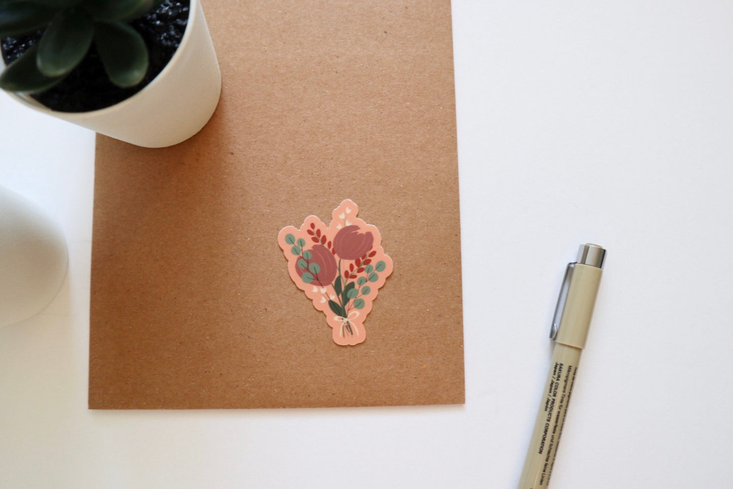 Vinyl Sticker |floral