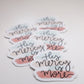 Vinyl Sticker | His Mercy is More | sticker | Laptop decal | Phone case decal