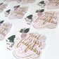 Vinyl Sticker | Great is Your faithfulness | floral |  | laptop | phone case | bible journaling