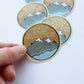 Vinyl Sticker | I lift up my eyes to the hills, from where does my help come? |  Psalm 121:1-2 | christian sticker | sticker